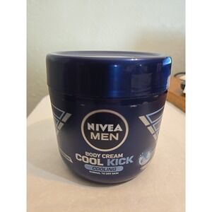 Nivea Men Cool Kick Full Body Cream Cooling 13.5 Fl Oz 400 mL New Daily Use